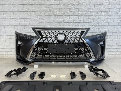 Обвіс бампер передній Lexus RX 2012-2015 TRD у стилі 2016+