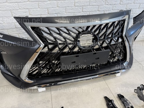 Обвіс бампер передній Lexus RX 2012-2015 TRD у стилі 2016+