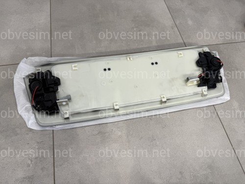 Накладка під номер з LED ліхтарями заднього ходу Lexus LX 570 450d 2008-2021