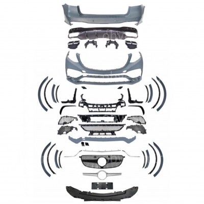 Комплект обвісу GLE63 AMG Mercedes Benz GLE class W166 2015-2018