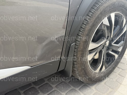 Бризковики Peugeot 2008 2020+, комплект 4шт.