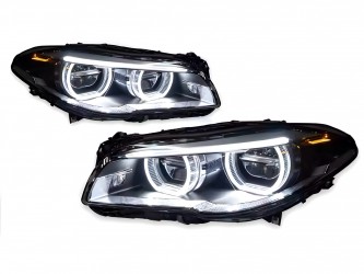 LED фари рестайлінг для BMW F10 F11 2010-2013