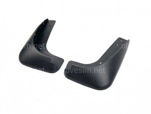 Бризковики передні Volkswagen Touran/Caddy 2003-2015, Дизайн 2 комплект 2шт
