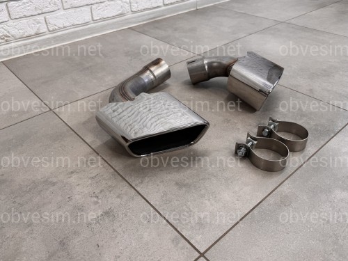 Насадки на вихлопні труби CHROME M Paket BMW X5 F15 2014-2018