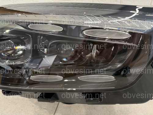 Фари рестайлінг 2023+ для Mercedes GLE-Class W167 C167 2019-2023 комплектні з блоками 2шт.