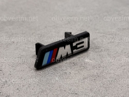 Шильдик в радіаторну решітку M3 BMW 3 series F30 / F31 2012-2018