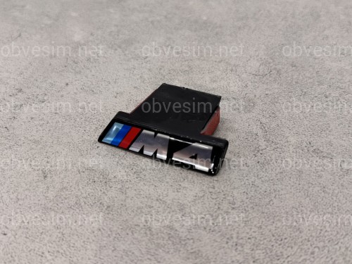 Шильдик в радіаторну решітку М4 для BMW 4 series F32/F33/F36 2013-2020