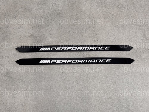 Наклейки M-Performance для BMW комплект 2шт.