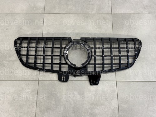 Решітка радіатора GT BLACK Mercedes Benz V-class W447 2020-2023 ЗВИЧАЙНИЙ НЕ AMG