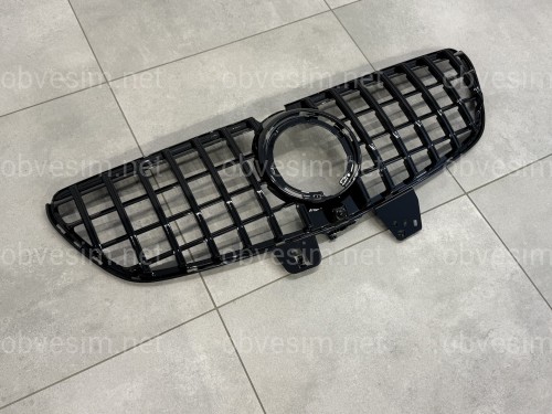 Решітка радіатора GT BLACK Mercedes Benz V-class W447 2020-2023 ЗВИЧАЙНИЙ НЕ AMG