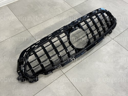 Решітка радіатора GT CHROME Mercedes E-Class W213 2020-2023 ДЛЯ AMG