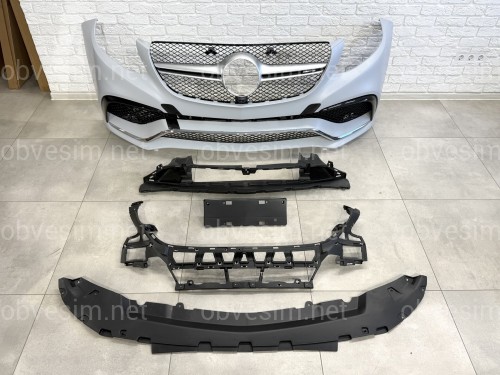 Передній бампер у зборі GLE63 AMG Mercedes-Benz GLE class W166 2015-2018