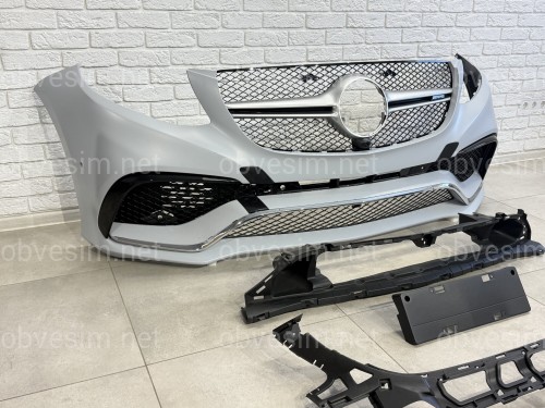 Передній бампер у зборі GLE63 AMG Mercedes-Benz GLE class W166 2015-2018