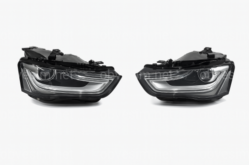 Фари для AUDI A4 B8 2012-2015 2шт. комплектні з блоками