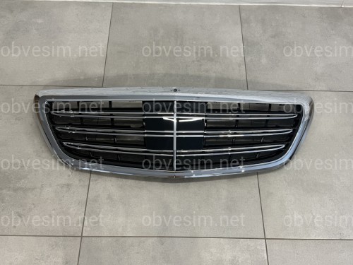Решітка радіатора AMG під радар для Mercedes-Benz S-class W222 2013-2020