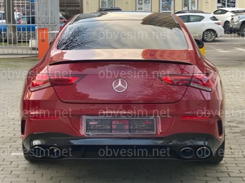 Бампер задній у зборі CLA45 AMG для Mercedes-Benz CLA class C118 2019-2023