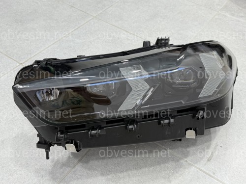 Фари Full LED Shadow line LCI 2023+ замість дорестайлінгових BMW X5 G05 X6 G06 2018-2022 2шт. з заміною бампера на 2023+