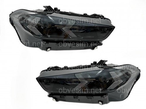 Фари Full LED Shadow line LCI 2023+ замість дорестайлінгових BMW X5 G05 X6 G06 2018-2022 2шт. з заміною бампера на 2023+