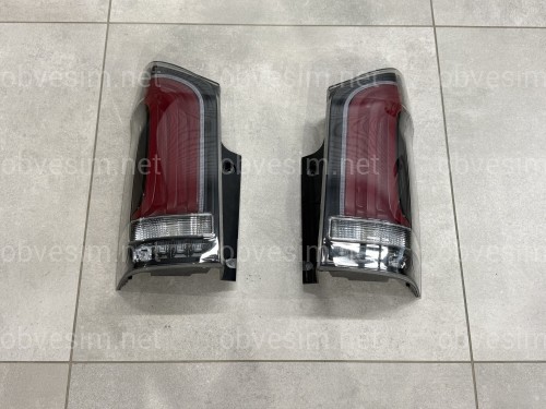 Задні LED ліхтарі рестайлінг 2023+ для Mercedes W447 Vito / V-class / Metris 2014-, комплект 2шт.