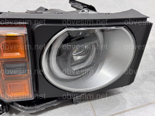 Фари ROUND LED Toyota Land Cruiser Prado 250 2024, комплектні з блоками 2 шт. для заміни простих фар на круглі