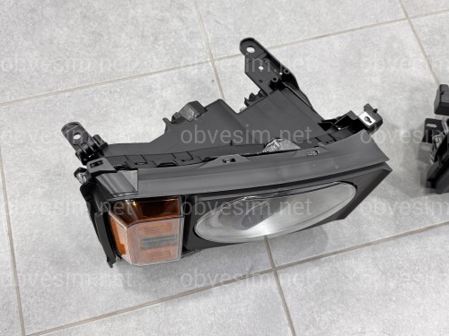 Фари ROUND LED Toyota Land Cruiser Prado 250 2024, комплектні з блоками 2 шт. для заміни простих фар на круглі
