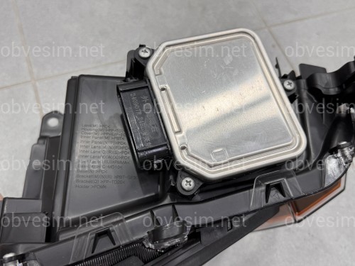 Фари ROUND LED Toyota Land Cruiser Prado 250 2024, комплектні з блоками 2 шт. для заміни простих фар на круглі