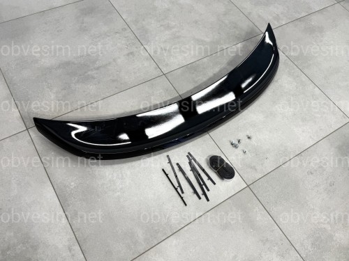 Спойлер багажника Volkswagen Beetle ХЕТЧБЕК A5 2011-2019 ABS пластик, колір чорний глянець