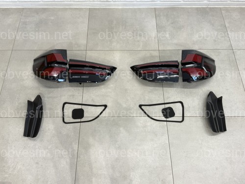 Задні LED ліхтарі в стилі G05 LCI для BMW F15 2013-2018, комплект 4шт.