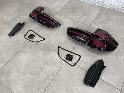 Задні LED ліхтарі в стилі G05 LCI для BMW F15 2013-2018, комплект 4шт.