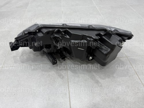 Права фара Full LED 2 лінзи ХРОМ для Nissan Rogue 32 2017-2020
