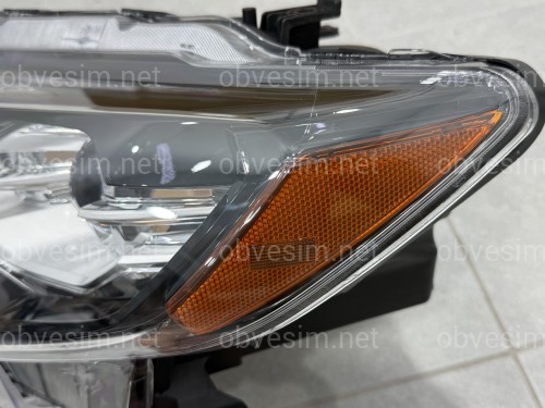Ліва фара Full LED 2 лінзи ХРОМ для Nissan Rogue 32 2017-2020