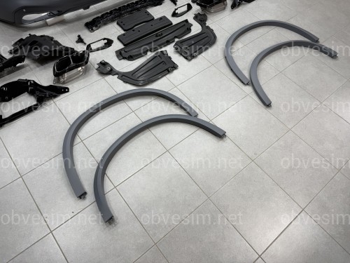 Комплект обвісу M paket M60i LCI BMW X5 G05 2023+ (передній / задній бампер, пороги, арки)