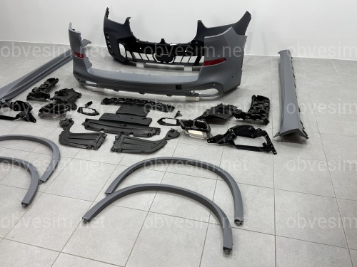 Комплект обвісу M paket M60i LCI BMW X5 G05 2023+ (передній / задній бампер, пороги, арки)