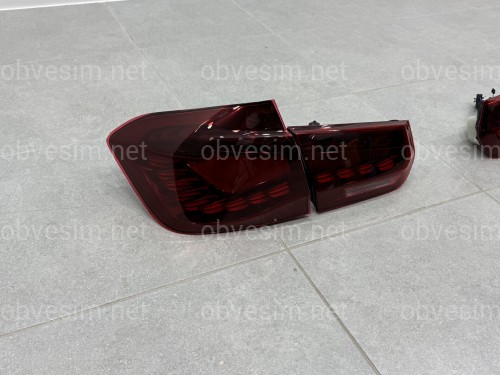 Задні ліхтарі GTS Style RED для BMW 3 series F30 2012-2018