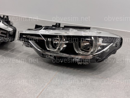 Фари FULL LED для BMW 3 series F30 F31 2012-2018 2шт, ГАЛОГЕН У ЛЕД