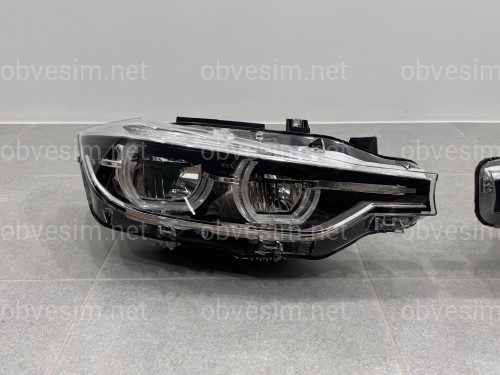 Фари FULL LED для BMW 3 series F30 F31 2012-2018 2шт, ГАЛОГЕН У ЛЕД