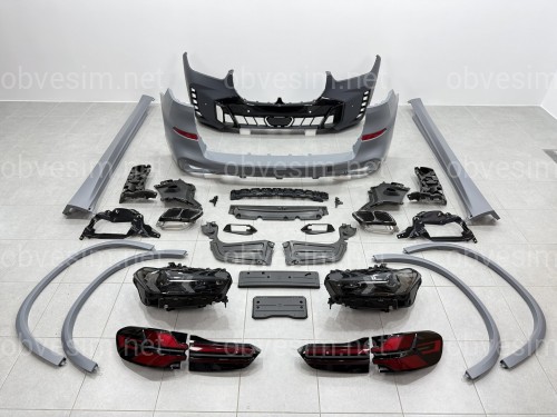 Рестайлінг комплект обвісу M paket Shadow Line 2023+ для BMW X5 G05 2018-2022