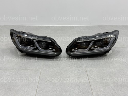 Фари FULL LED Volkswagen Tiguan 2013-2018 2шт. комплектні з блоками, ЗАМІНА ГАЛОГЕНУ