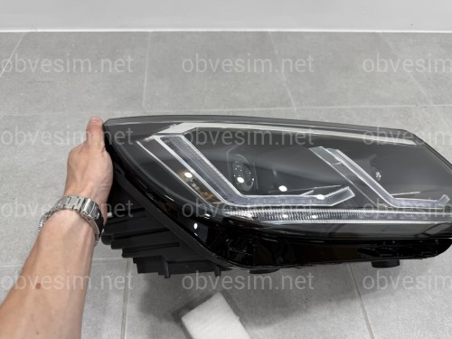 Фари FULL LED Volkswagen Tiguan 2013-2018 2шт. комплектні з блоками, ЗАМІНА ГАЛОГЕНУ