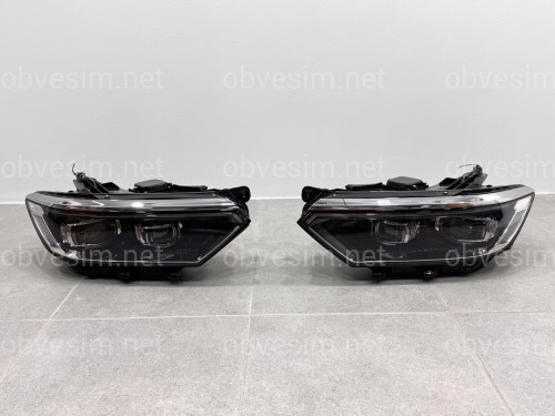 Фари FULL LED стиль B8.5 для Volkswagen Passat B8 ЕВРОПА 2015-2019