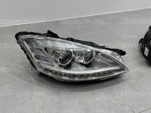 Фари ксенон + галоген для Mercedes-Benz S-class W221 2005-2013, комплект 2шт.