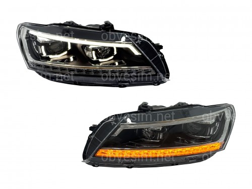 LED фари Volkswagen Passat B7 USA 2011-2015 у стилі B8 USA