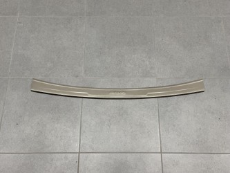 Накладка на задній бампер Toyota RAV-4 2013-2015 із загином (нержавіюча сталь)