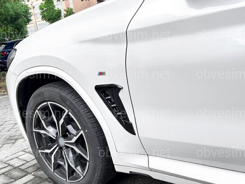 Зябра на крила BMW X3 G01 / X4 G02 2018 - 2шт.