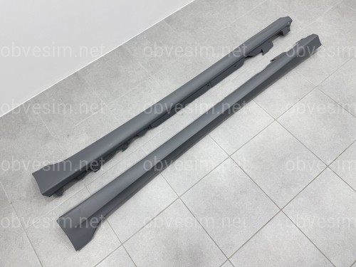 Накладки на пороги M-paket BMW 3 series G20 / G21 2018-