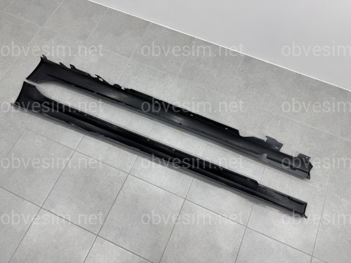 Накладки на пороги M-paket BMW 3 series G20 / G21 2018-