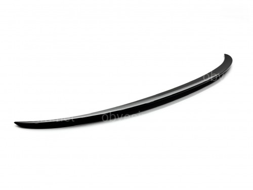 Спойлер лип на багажник BMW series 5 F10 2010-2016 ABS пластик, чорний глянець