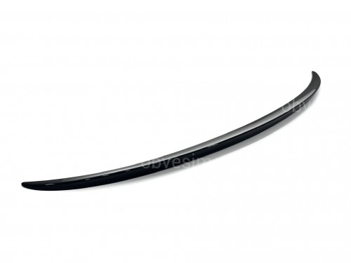 Спойлер лип на багажник BMW series 5 F10 2010-2016 ABS пластик, чорний глянець