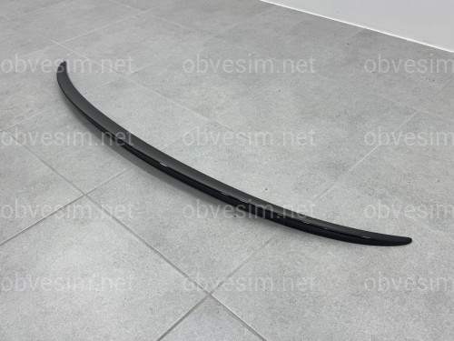 Спойлер лип на багажник BMW series 5 F10 2010-2016 ABS пластик, чорний глянець