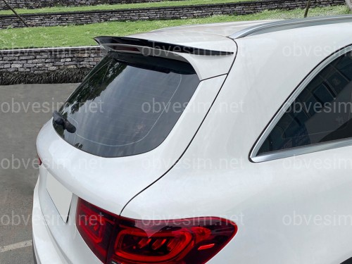 Спойлер  Mercedes-Benz GLC X253 2015-2023 ABS пластик колір, чорний глянець